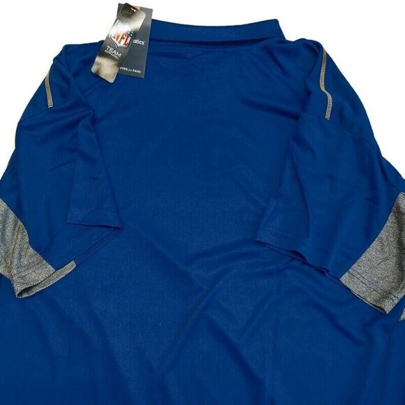 Fanatics Mens XLT Los Angeles Rams Performance Polo Short Sleeve Golf Shirt TALL - Picture 5 of 6